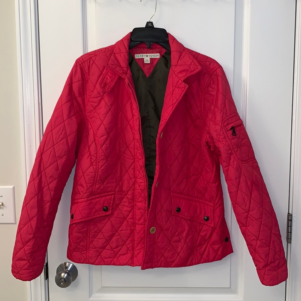 Tommy Hilfiger Pink Puffy Jacket